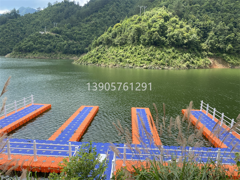 丽水黄南水库山字型浮筒码头