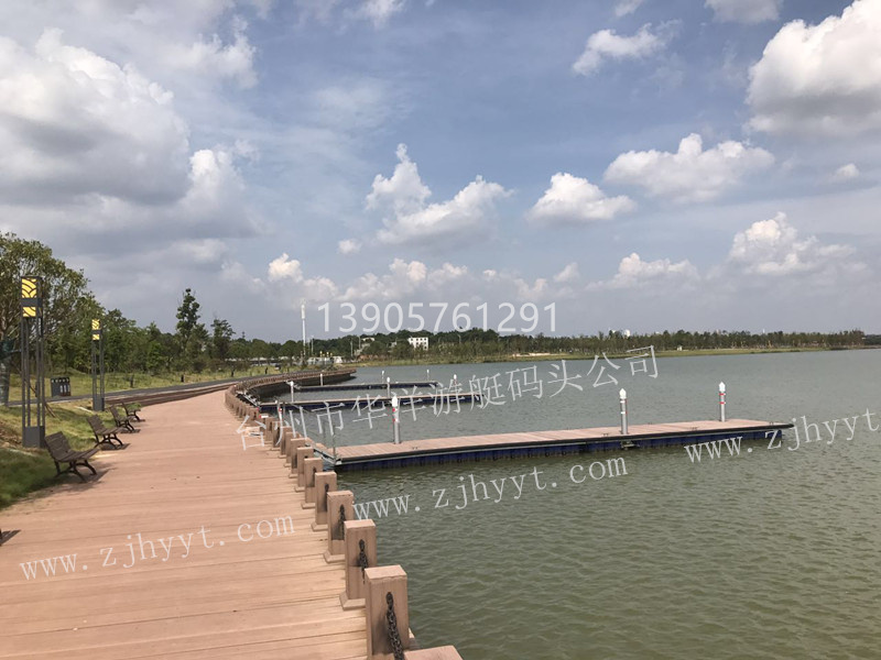 湖南株洲浮筒带结构码头